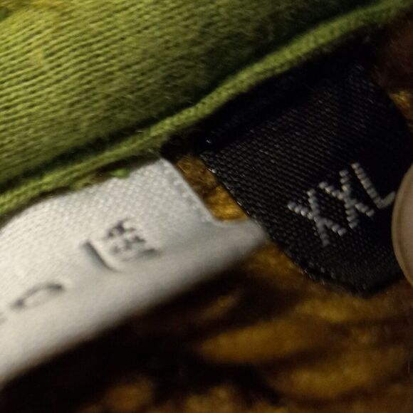 Vintage Angelo Litrico XXL Zippered Fuzzy Fur lined Hood Sweatshirt Cottagecore - Picture 3 of 8